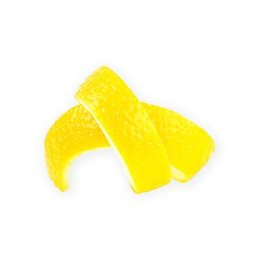 zest strips of 2 lemons icon