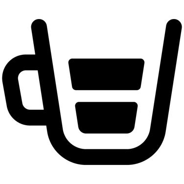 double shot cold espresso icon