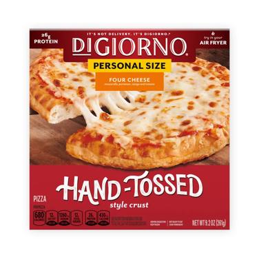 frozen personal size pizza, hand tossed four cheese icon