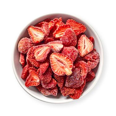 frozen sliced strawberries icon